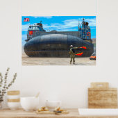 STRANDASSAULT - LCAC-57 POSTER (Küche)
