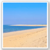 Strandaufkleber für Wasserflotten Beach Foto Aufkleber (Vorderseite)