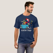 Strandausflug T-Shirt (Vorne ganz)