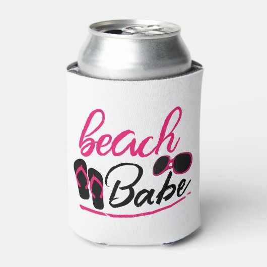 Strandbabe Dosenkühler (Kanne Vorderseite)