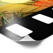 Strandbad Costa Rica Fotodruck (Ecke)