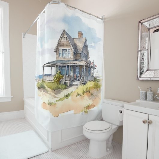 Strandbad Duschvorhang (Beispiel)