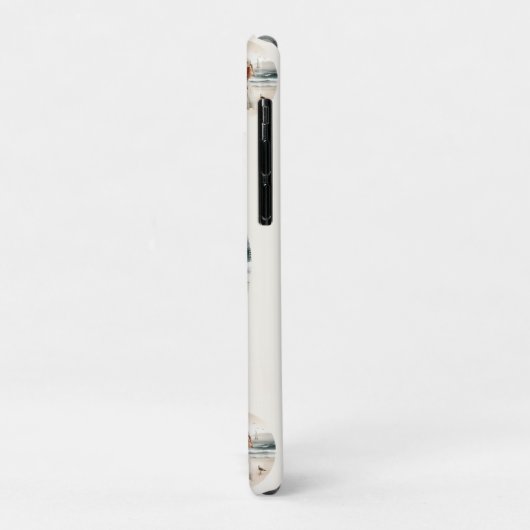 Strandbad Leuchtturm Spaziergang Case-Mate iPhone Hülle (Hinten/Links)