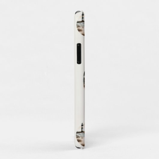 Strandbad Leuchtturm Spaziergang Case-Mate iPhone Hülle (Hinten/Rechts)