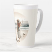 Strandbad Leuchtturm Spaziergang Milchtasse (Rechte Ecke)