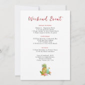 Strandbad Lido di Bacheloretto Einladung (Rückseite)