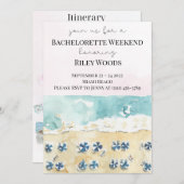 Strandbad Lido di Lugano Einladung (Vorne/Hinten)