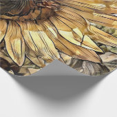 Strandbad Lido di Lugano Geschenkpapier (Ecke)