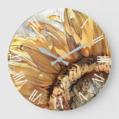 Strandbad Lido di Lugano Große Wanduhr (Vorderseite)