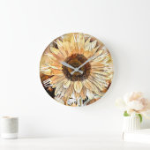 Strandbad Lido di Lugano Große Wanduhr (Zuhause)