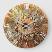 Strandbad Lido di Lugano Große Wanduhr (Vorderseite)