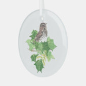 Strandbad Lido di Lugano Ornament Aus Glas (Vorderseite links)