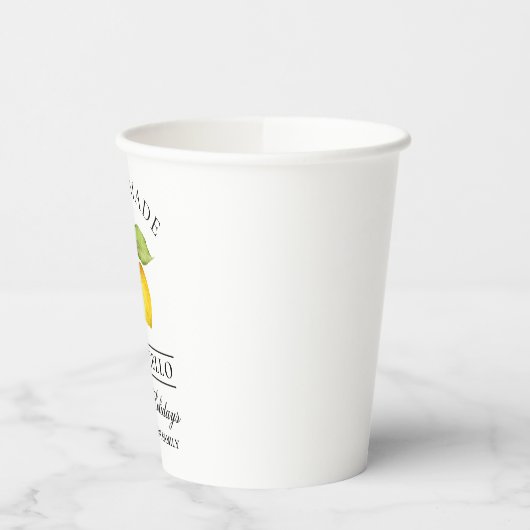 Strandbad Lido di Lugano Pappbecher (Links)