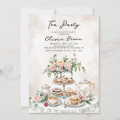 Strandbad Lido di Lugano Party Einladung (Vorderseite)