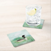 Strandbad Lido di Lugano Rechteckiger Pappuntersetzer (Vor Ort)