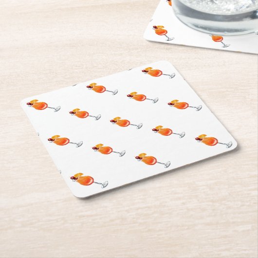 Strandbad Lido di Lugano Rechteckiger Pappuntersetzer (angewinkelt)