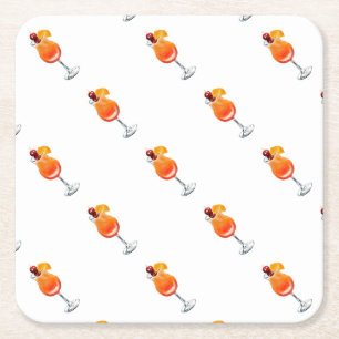 Strandbad Lido di Lugano Rechteckiger Pappuntersetzer