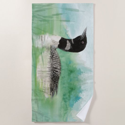 Strandbad Lido di Lugano Strandtuch (Vorderseite)