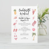 Strandbad Lido Locarno Einladung (Stehend Vorderseite)