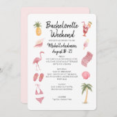 Strandbad Lido Locarno Einladung (Vorne/Hinten)