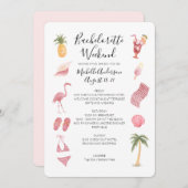 Strandbad Lido Locarno Einladung (Vorne/Hinten)