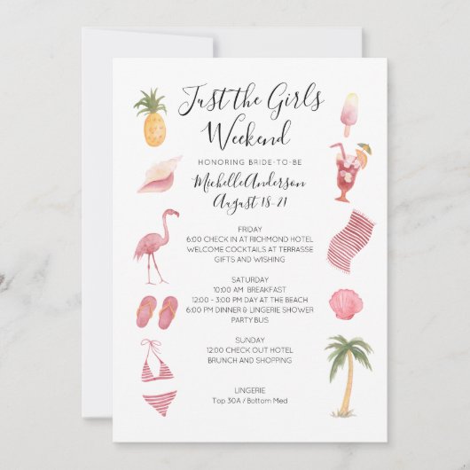 Strandbad Lido Locarno Einladung (Vorderseite)