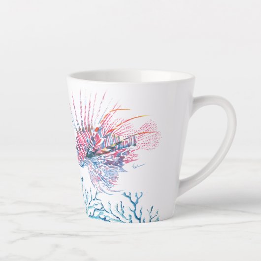 Strandbad Lionfish Tropischer Fisch Milchtasse (Rechts)