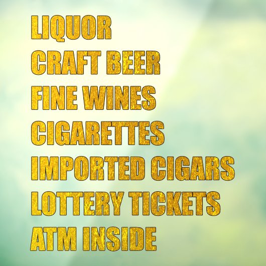 Strandbad Liquor Cappella Santa Maria degli Angeli Fensteraufkleber (Blatt 3)