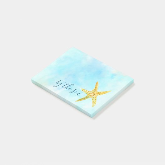 Strandbad Livemusik Post-it Klebezettel (angewinkelt)