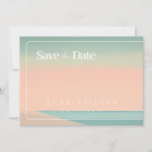 Strandbad Save the Date Karte (Vorderseite)