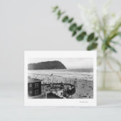 Strandbadefotos und Promenadenfotos Postkarte (Stehend Vorderseite)