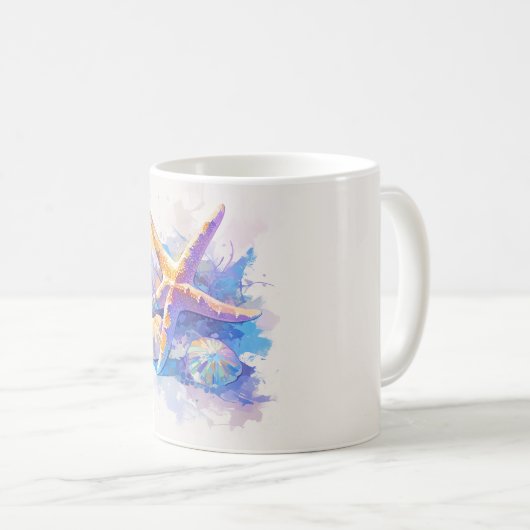 Strandbäder Starfish Tasse (VorderseiteRechts)