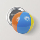 Strandball Foto Button (Vorne & Hinten)