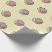 Strandball Geschenkpapier (Ecke)