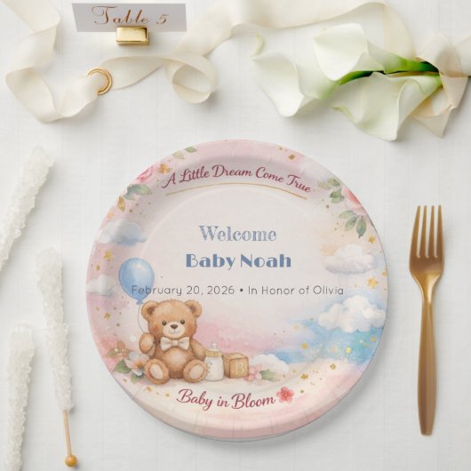 Strandball-Lebkuchen-Papierpartyplatten-Set Pappteller (Hochzeit)