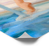 Strandball Poster (Ecke)