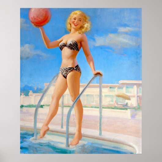 Strandball Poster (Vorne)