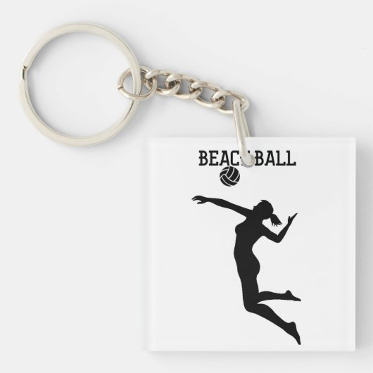 Strandball Schlüsselanhänger (Vorderseite)