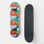 Strandball Skateboard (Vorderseite)
