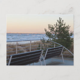 Strandbänke, baltisches Meer Europa Postkarte