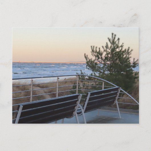 Strandbänke, baltisches Meer Europa Postkarte (Vorderseite)