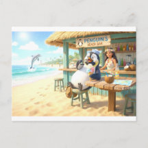 Strandbar des Pinguins