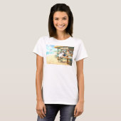 Strandbar des Pinguins T-Shirt (Vorne ganz)