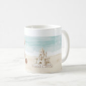 Strandbär Sandburg Kaffeetasse (VorderseiteRechts)