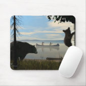 Strandbären Mousepad (Mit Mouse)