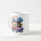 Strandbauch Kaffeetasse (Vorderseite Links)