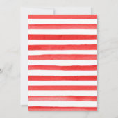 Strandbeeren und Blume Süß 16 Einladung (Rückseite)