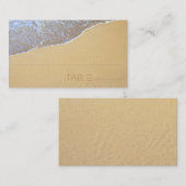Strandbegleiter, Tischnummer Cards Platzkarte (Vorne/Hinten)