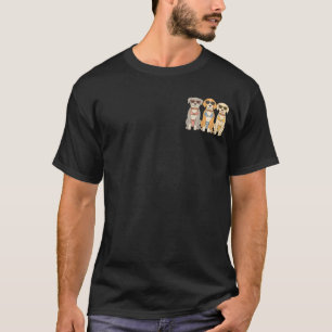 Strandbeller-Bikini-Trio mit Haltung T-Shirt