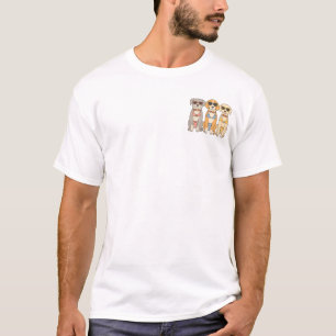 Strandbeller-Bikini-Trio mit Haltung T-Shirt